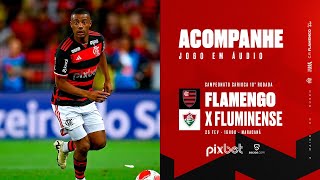 Campeonato Carioca  Flamengo x Fluminense  PRÉ E PÓSJOGO EXCLUSIVO FLATV [upl. by Aicilet]