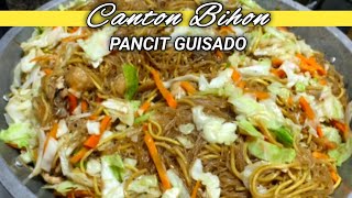 THE BEST PANCIT BIHON AT CANTON GUISADO  EASY TO COOK [upl. by Cari425]