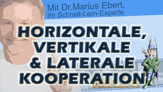 Kooperation auch Konzentration horizontal vertikal lateral [upl. by Maison]