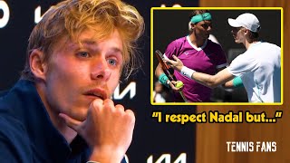 Denis Shapovalov quotIm not trying to say anything against Nadalquot  2022 HD [upl. by Shere]