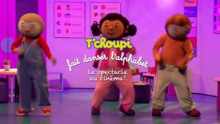 Tchoupi fait danser lalphabet au cinéma  Bande annonce [upl. by Dnarb]