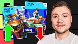 Sims 4 game packs are a mess ranked best to worst [upl. by Eytteb]