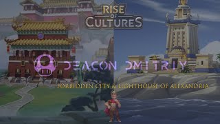 Rise Of Cultures Forbidden City amp Lighthouse Of Alexandria [upl. by Baalman213]