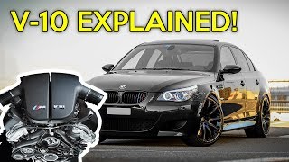 BMW S85 Explained  The Only Production BMW V10 [upl. by Ailes633]