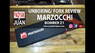 Unboxing The latest Marzocchi Bomber Z1 FIT GRIP fork review [upl. by Allerie]