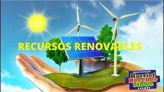 RECURSOS RENOVABLES  QUE SON LOS RECURSOS RENOVABLES 🌞 🌳 🐤 [upl. by Amble]