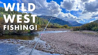 Fishing the Perfect Western Trout Stream Tenkara Fly Fishing [upl. by Hanzelin]