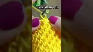 Tersi düzü Yok 🧡 başlangıç olarak 👉 video kısmında mevcut 👉👉👉defne9262knitting [upl. by Dorfman326]