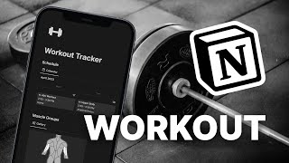 The Best Workout Tracker Template for Notion [upl. by Riggall]