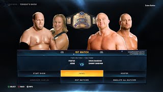 Basham Brothers vs Jesse amp Festus  Tag Team Championships [upl. by Cire]