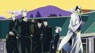 Jojos Bizarre Adventure Diamond Is Unbreakable Jotaro Meets Josuke English Dub [upl. by Baillieu]