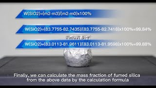 How to Test the Silica Content of Fumed Silica [upl. by Nibuz]