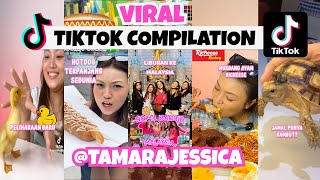 KOMPILASI VIDEO TIKTOK TAMARAJESSICA PART 10 l HOTEL BARBIE MALAYSIA HOTDOG TERPANJANG UJANG 🐤 [upl. by Mikey]