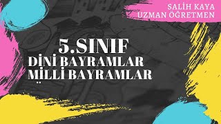 5 SINIF MİLLİ VE DİNİ BAYRAMLAR CUMHURİYET BAYRAMI KURBAN BAYRAMI RAMAZAN BAYRAMI 23 19 30 [upl. by Anaahs]