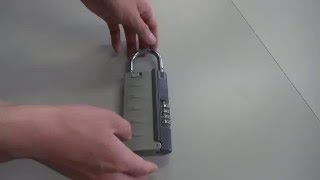 鍵ボックスキーボックスの開け方 How to open the lockboxAirbnbVacation rental [upl. by Selhorst5]