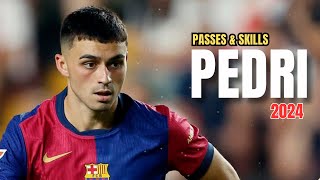 Pedri 2024 ● Barcelonas Magician ● Best Skills Passes Goals amp Assists [upl. by Roseline708]