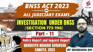 Complete Bhartiya Nagrik Suraksha Sanhita 2023  BNSS Act for all judiciary exams  Devashish Sir [upl. by Plato]