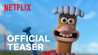 Chicken Run Dawn of the Nugget  Official Teaser  Netflix [upl. by Aettam]