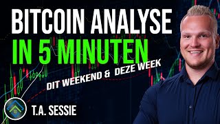 Bitcoin BTC en Ethereum ETH in 5 minuten  Zaterdagmiddag Update [upl. by Anama585]