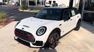 2024 JCW Clubman in Nanuq White and is a fully loaded Iconic Trimmed version [upl. by Risley]