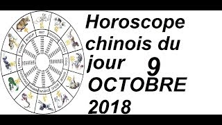 Horoscope chinois du jour 9  10  2018 [upl. by Smalley574]