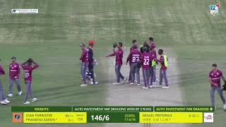 CSA T20 Challenge  Knights vs Auto Investments Dragons [upl. by Yntruoc]