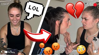 TEXTING MY GIRLFRIEND quotSHE LEFT COME OVERquot CHEATING PRANK GETS WILD [upl. by Coridon]