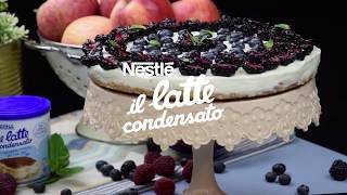 Il Latte Condensato  Cheesecake ai Mirtilli e More [upl. by Feerahs]