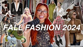 FALL FASHION TRENDS 2024 TONS OF PINTEREST INSPO AND IDEAS [upl. by Leia]