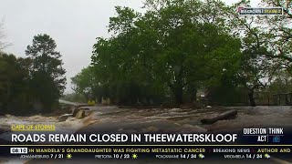 Cape of Storms  Roads closed in Theewaterskloof [upl. by Dorin184]