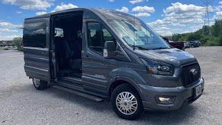 2024 Ford Transit MidRoof 8Passenger AWD Explorer Conversion POV Test Drive amp Review NBCRMAGCOM [upl. by Arlynne]