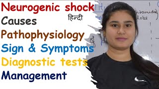 Neurogenic Shock  Causes  Pathophysiology  Sign amp Symptoms  Diagnostic Test  Management [upl. by Anoyek]