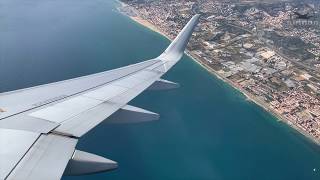 GREAT VIEWS  Vueling A320NEO Approach and Landing Barcelona El Prat [upl. by Alexandr]