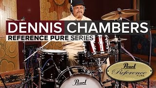 Dennis Chambers In The Studio with Reference Pure 3 [upl. by Bik440]