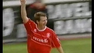 Fulham v Middlesbrough 200102 COOPER SAHA GOAL [upl. by Cordelia515]