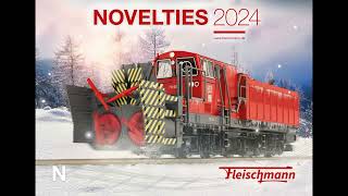 Fleischmann N New Products 2024 Catalog NOVELTIES English [upl. by Newcomb]