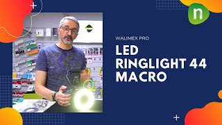 Walimex Pro  LED Ringlight 44 Macro [upl. by Derrek391]