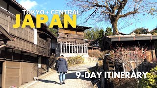 9 Days in Japan Tokyo Kiso Valley Takayama Shirakawago Shinhotaka Ropeway [upl. by Lowson]