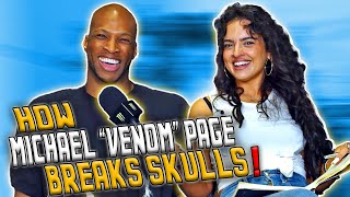 Michael Venom Page on Kevin Holland amp breaking skulls [upl. by Philippine]