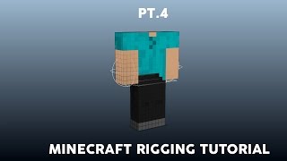 Minecraft Cinema 4D Rigging Tutorial Pt4 [upl. by Junie]