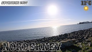 Norderney Inselmomente am Spätsommertag Anfang November Island life 2024 [upl. by Lenny332]