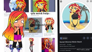 Sunset Shimmer googles herself [upl. by Nedyah433]