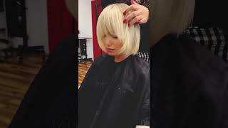 Hermoso peinado de corte bob corto bobcuts shorthaircut shorthair [upl. by Rice93]