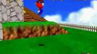 Super Mario 64 Walkthrough Fall Onto The Caged Island [upl. by Lacee]