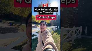 🇨🇦 4 Steps to Immigrate to Canada [upl. by Lauzon]