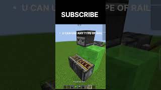 MINECRAFT RAIL DUPLICATOR  SHORTS MINECRAFTSHORTS VIRAL arpitxgaming [upl. by Nitsid238]