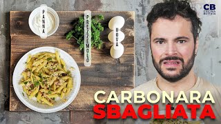 La CARBONARA SBAGLIATA  Cucina Buttata [upl. by Magner]