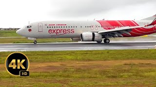 Air India Express B738 landing at Mangalore Airport [upl. by Azmah]