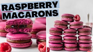 Raspberry Macarons [upl. by Pond]