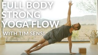 Strong 40 Minute Vinyasa Yoga Power Flow To Feel Your Best  Yoga With Tim [upl. by Iam]